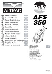 Altrad Belle Group AFS 350 Manual Del Operador