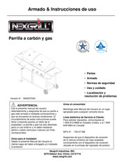 Nexgrill 720-0718B Armado & Instrucciones De Uso