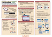 Mitutoyo SURFTEST SJ-310 Guía Rápida De Usuario