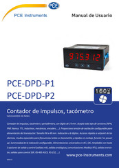 PCE Instruments PCE-DPD-P2 Manual De Usuario