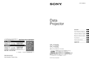 Sony VPL-FX500L Manual De Referencia Rápida