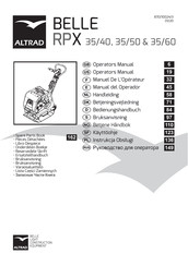 Altrad Belle RPX 35/50 Manual Del Operador