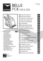 Altrad Belle PCX 500 Manual Del Operador