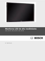 Bosch UML-323-90 Manual Del Usuario