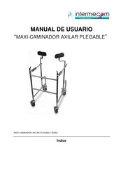 Intermecom MAXI-CAMINADOR AXILAR PLEGABLE Manual De Usuario