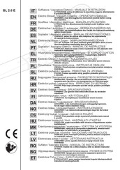 GGP ITALY BL 2.6 E Manual De Instrucciones