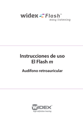 Widex Flash m Instrucciones De Uso