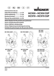 WAGNER HC 970 SSP Instrucciones De Uso