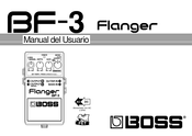 Boss Flanger BF-3 Manual Del Usuario