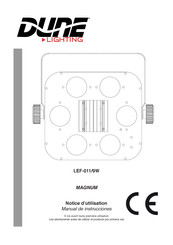 Dune lighting LEF-011/9W Manual De Instrucciones