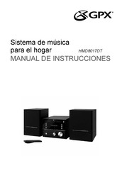 GPX HMD8017DT Manual De Instrucciones