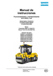 Atlas Copco CC224HF Manual De Instrucciones