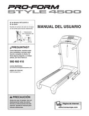 Pro-Form PETL50707.0 Manual Del Usuario