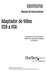 StarTech.com USB2VGAPRO Manual De Instrucciones