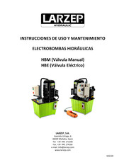 Larzep HBE Instrucciones De Uso Y Mantenimiento