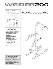 Weider 200 Manual Del Usuario