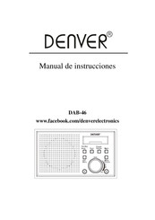 Denver DAB-46 Manual De Instrucciones