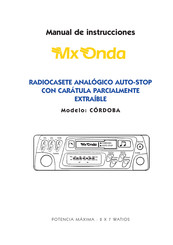 Mx Onda CÓRDOBA Manual De Instrucciones