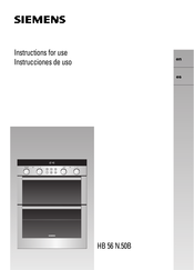 Siemens HB 56 N.50B Instrucciones De Uso