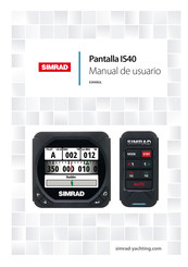 Simrad IS40 Manual De Usuario