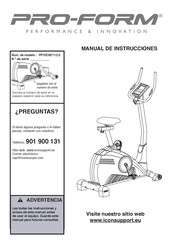 Pro-Form PFIVEX87112.0 Manual De Instrucciones