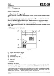 Jung 2097 REG HE Manual De Instrucciones