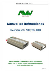 AMV ELECTRONICA TS-700-112 Manual De Instrucciones