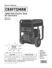 Craftsman 580.328310 Instrucciones De Uso