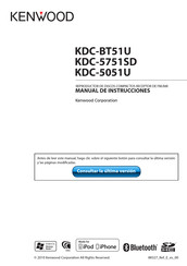 Kenwood KDC-BT51U Manual De Instrucciones