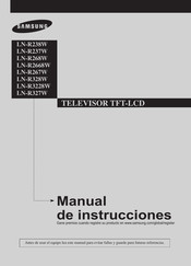 Samsung LN-R327W Manual De Instrucciones