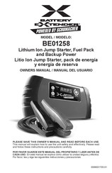 Battery Extender BE01258 Manual Del Usuario