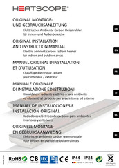 Heatscope SPOT MHS-SM1600WT.100 Manual De Instrucciones E Instalación Original