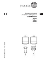 IFM Electronic efector600 TAD710 Instrucciones De Uso