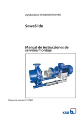 KSB SewaSlide Manual De Instrucciones De Servicio/Montaje