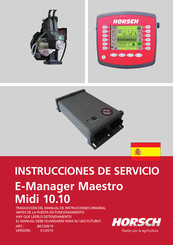 horsch E-Manager Maestro Midi 10.10 Manual De Instrucciones