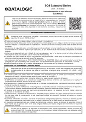 Datalogic SG4 EXTENDED Serie Guía Rápida