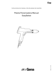 ITW Gema EasySelect Instrucciones De Manejo Y Lista De Piezas De Recambio