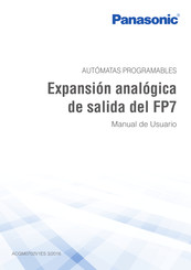 Panasonic FP7 Manual De Usuario