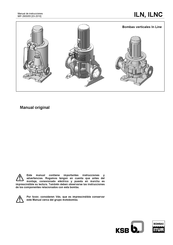 KSB ILNC Manual De Instrucciones