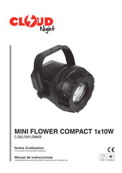 CLOUD-NIGHT MINI FLOWER COMPACT 1x10W Manual De Instrucciones