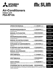 Mitsubishi Electric Mr.SLIM PSA-RP71KA Manual De Instrucciones