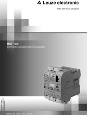 Leuze electronic MSI 100 Manual Del Usuario