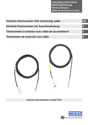 WIKA TF45 Manual De Instrucciones