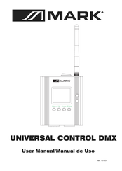 Mark UNIVERSAL CONTROL DMX Manual De Uso