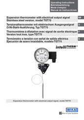 WIKA Intelli Therm TGT70 Manual De Instrucciones