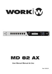 Work Pro W MD 82 AX Manual De Uso