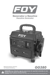 Foy GG380 Manual De Usuario Y Garantía