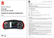 RS Pro 144-5338 Manual De Instrucciones