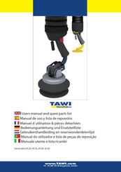 TAWI VacuCobra VC50A Manual De Uso Y Lista De Repuestos