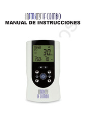 intensity if combo Manual De Instrucciones